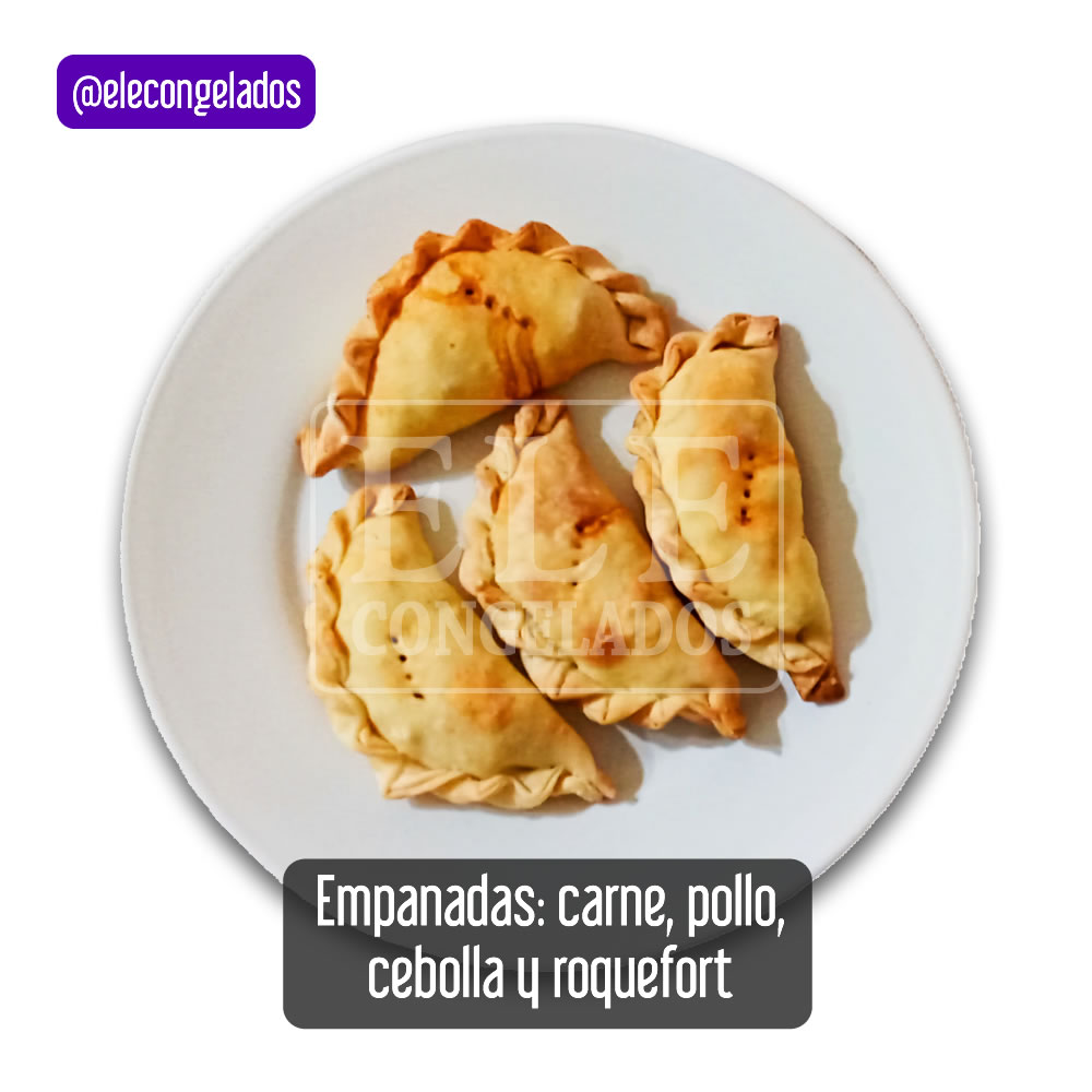 empanadas de carne y pollo